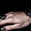 Leather bracelet new The Blushing Oculus