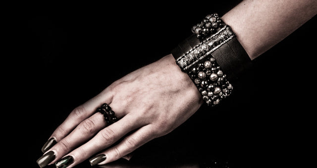 Leather bracelet new The Humble Aura