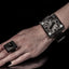 Leather bracelet new The Pink Wing