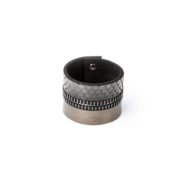 Leather bracelet new The Virtuous Dewdrop
