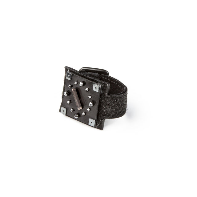 Leather bracelet new The Pink Wing