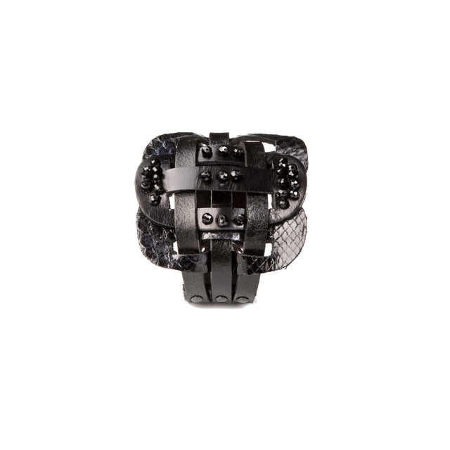 Leather bracelet new The Ancient Blossom