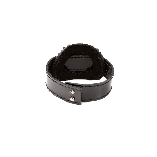 Leather bracelet new The Coral Twist