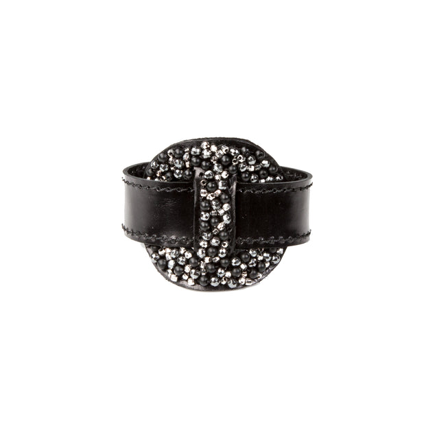 Leather bracelet new The Coral Twist