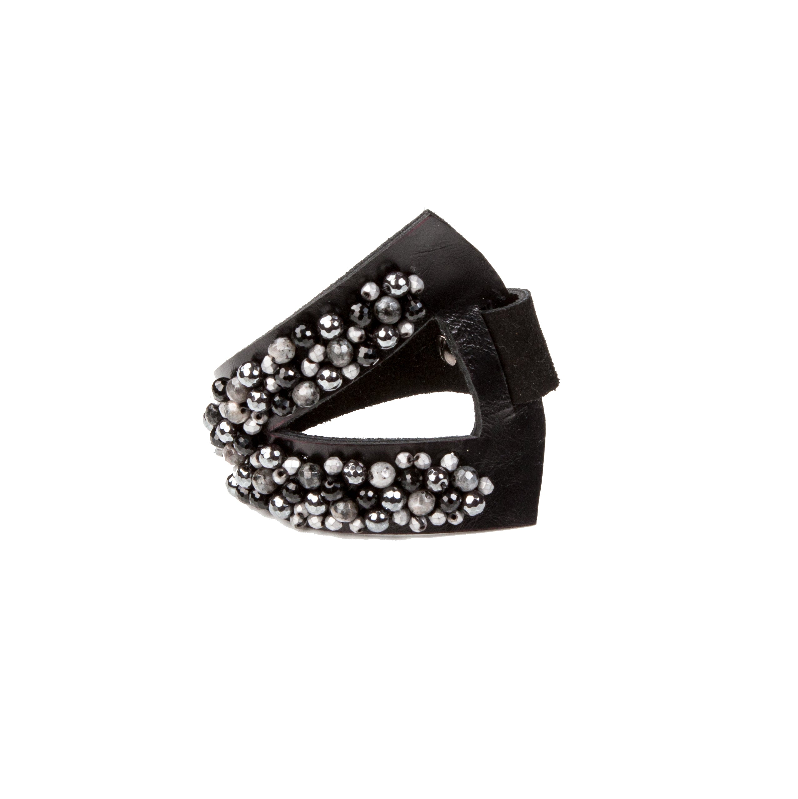 Leather bracelet new The Serpentine Panther