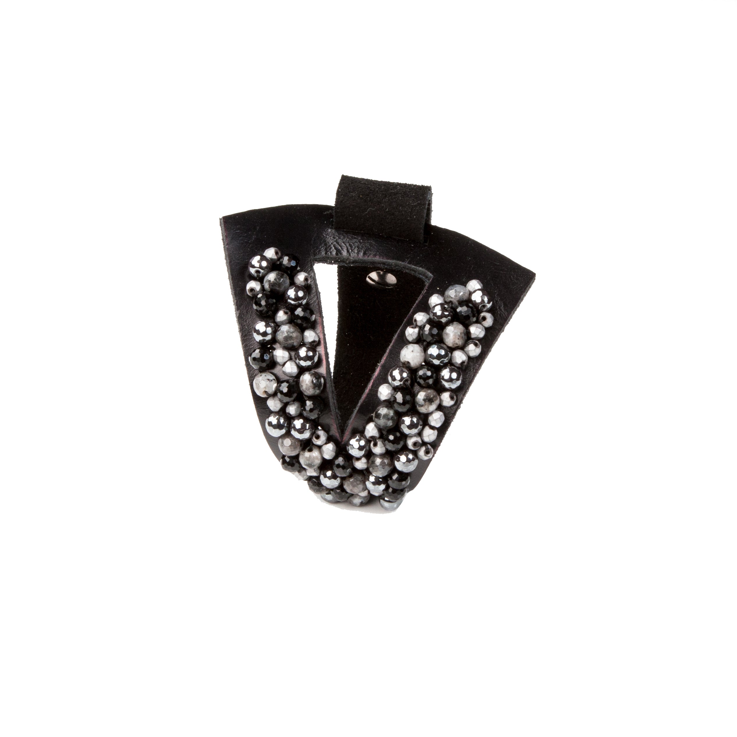 Leather bracelet new The Serpentine Panther