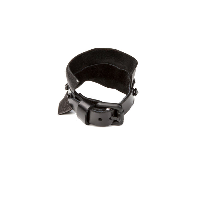 Leather bracelet new The Broken Flower