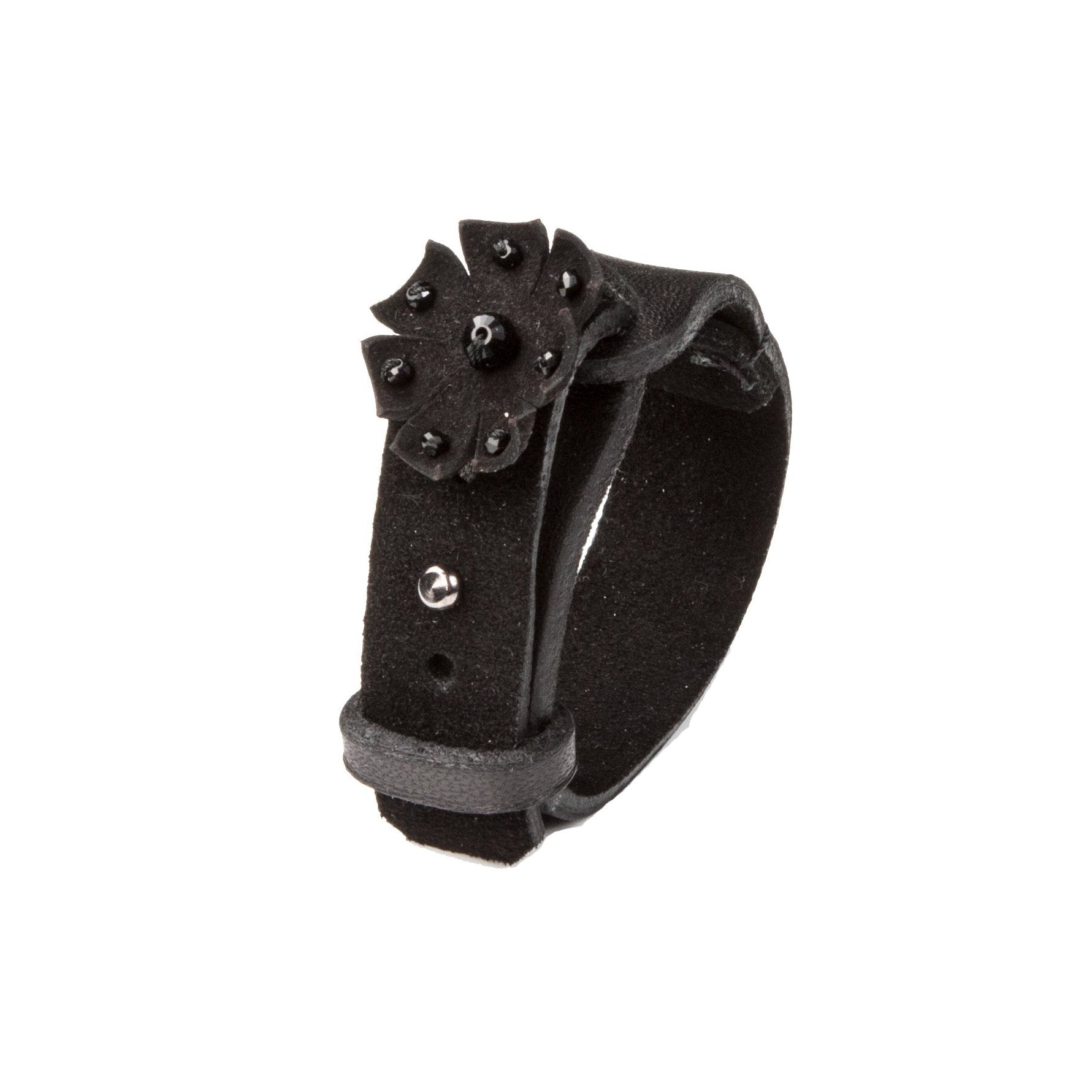 Leather bracelet new The Purity Blossom