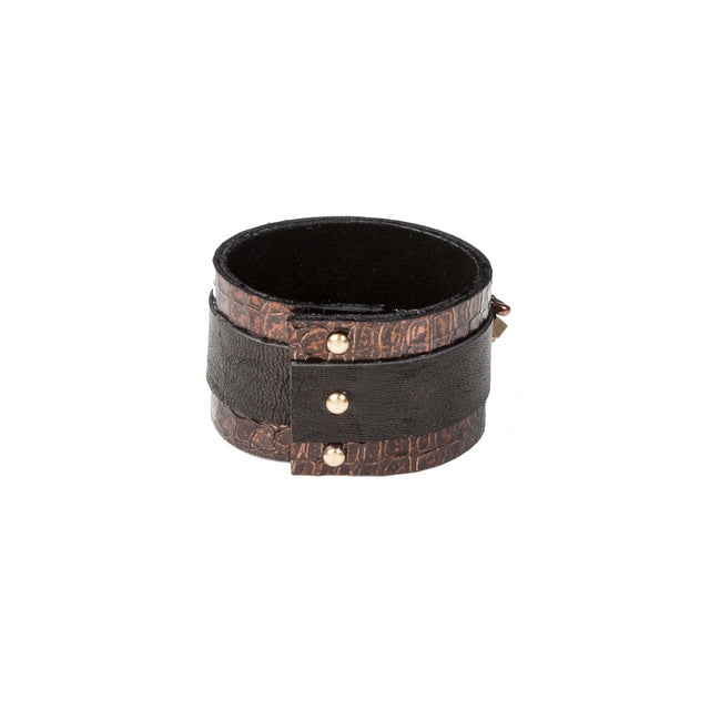 Leather bracelet new The Serene Breath