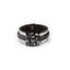 Leather bracelet new The Onyx Desire