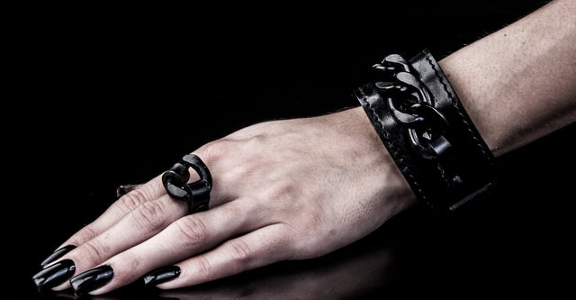 Leather bracelet new The Spotless Promise