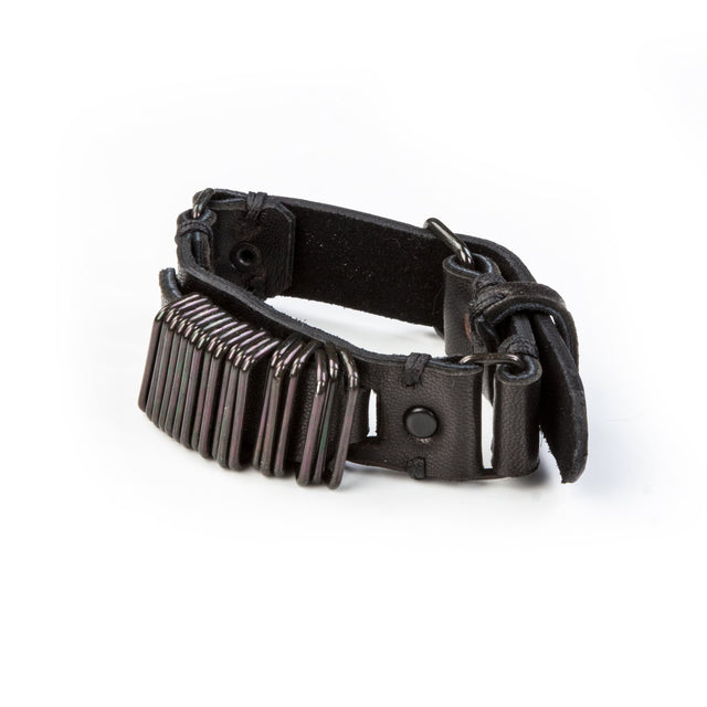 leather bracelet men The Velvet Grace