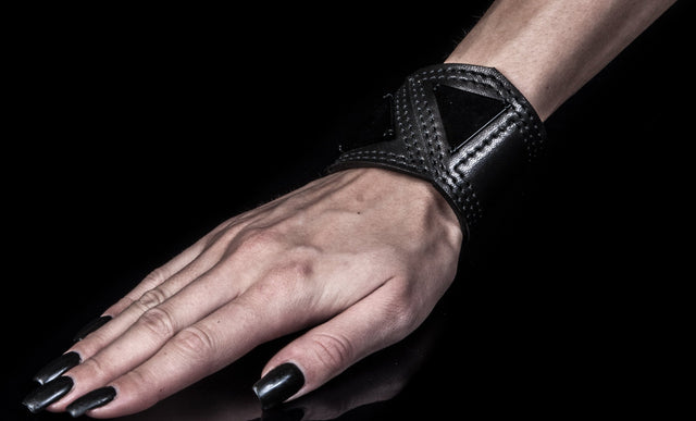 Leather bracelet new The Angelic Shield