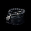 Bead bracelet men The Garnet Sun