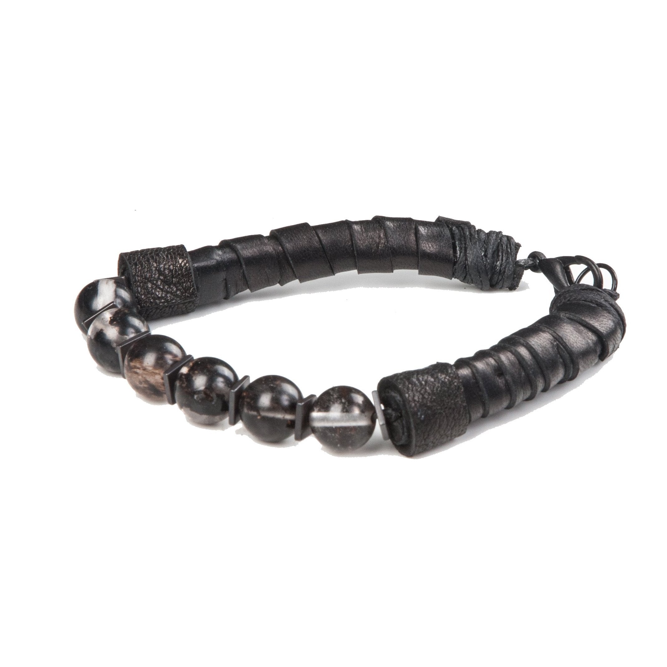 Bead bracelet men The Pink Oculus