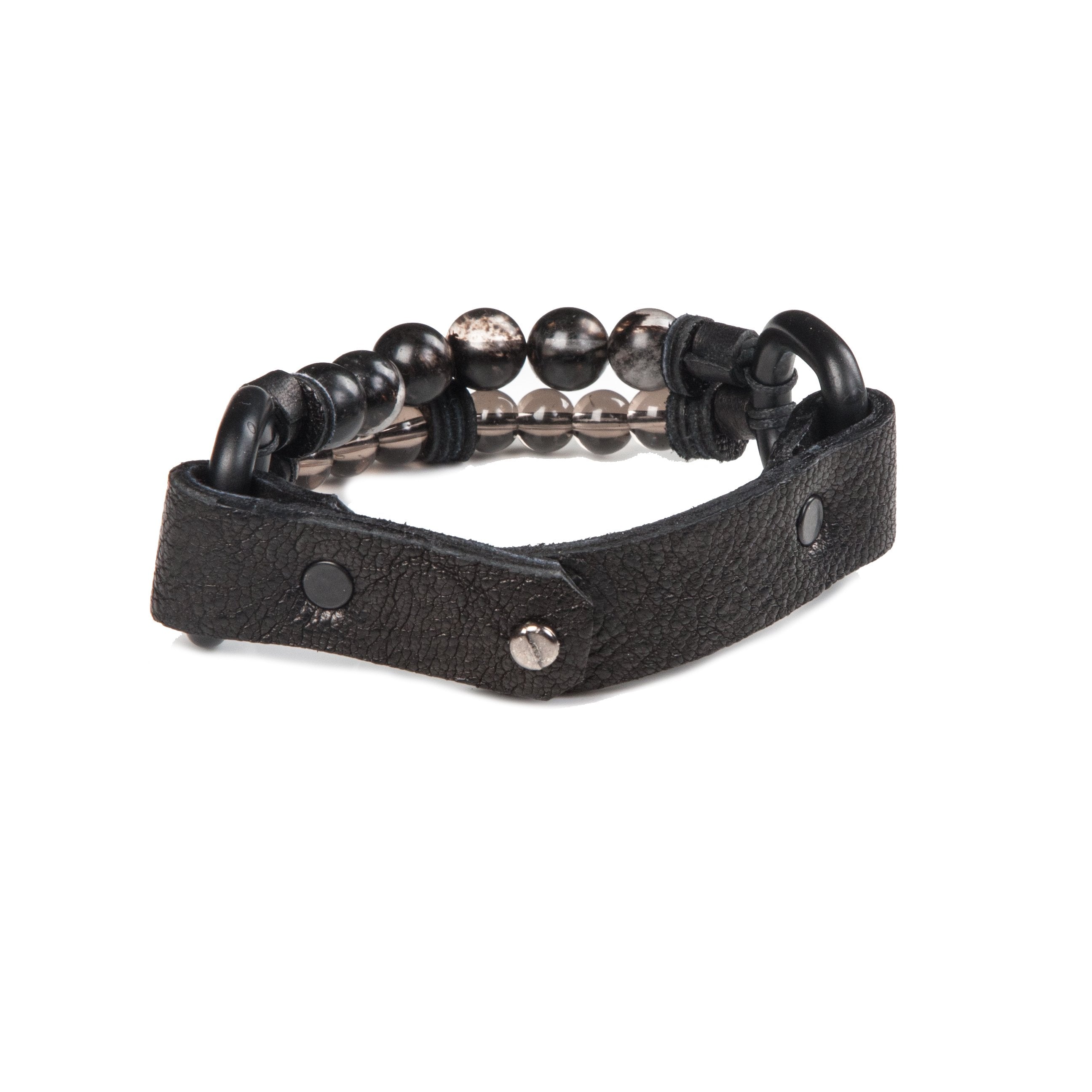 Bead bracelet men The Curvy Rainbow