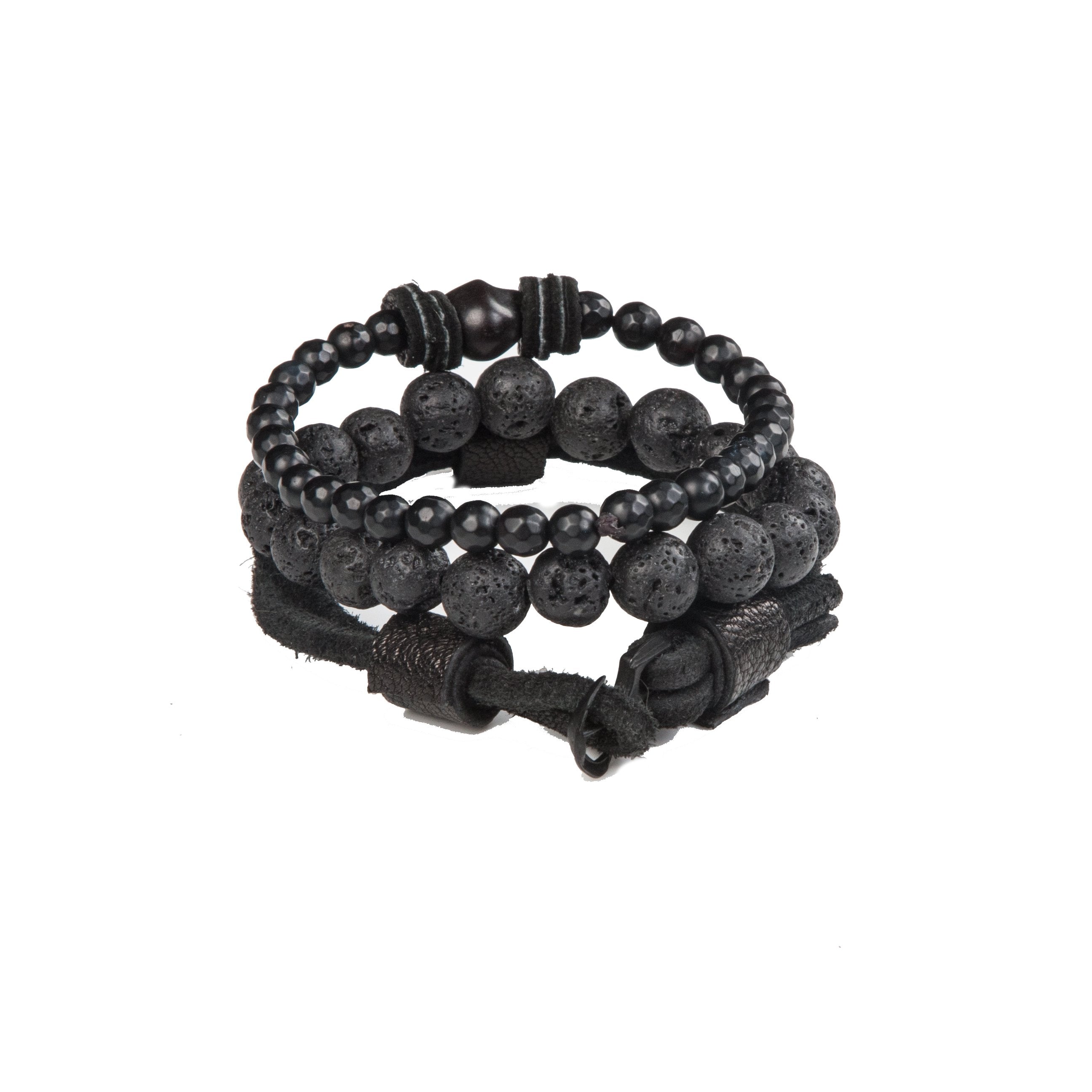 Bead bracelet men The Pristine Will
