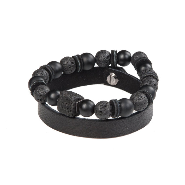 Bead bracelet men The Brave Core