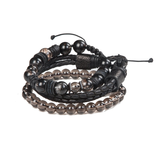 Bead bracelet men The Velvet Crux