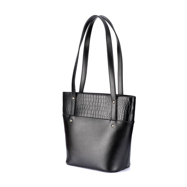 Women's Black Messenger Bag